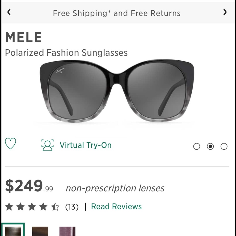 Maui Jim MELE polarized women’s sunglasses